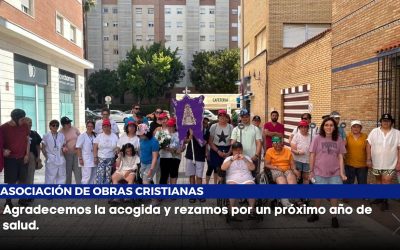 La emotiva peregrinación anual del Centro Residencial Tartessos hacia la Hermandad del Rocío de Huelva