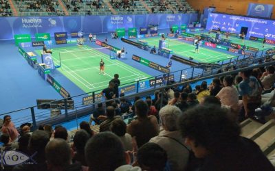 El Centro vibra con el Campeonato de Europa de Bádminton en Huelva